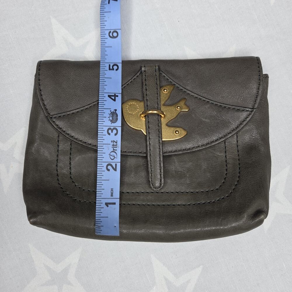 Marc By Marc Jacobs Black Leather Petal To The Metal Pouch - Picture 11 of 13